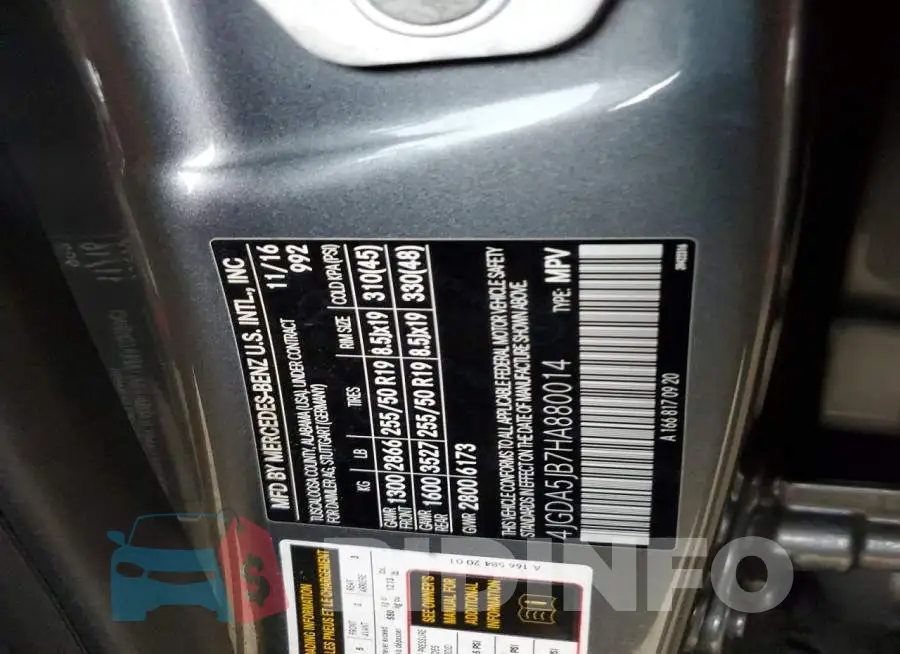 4JGDA5JB7HA880014 Photo# 12