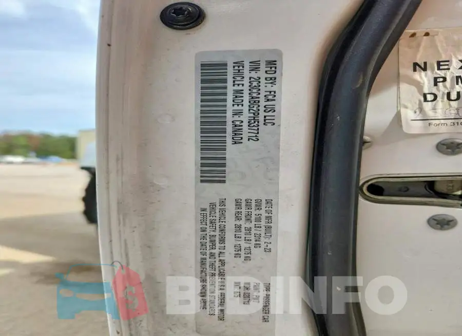 2C3CCABG2PH537712 Photo# 12