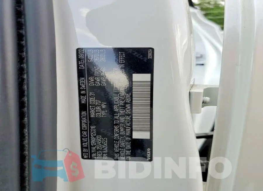 YV4L12RNXP1253316 Photo# 13