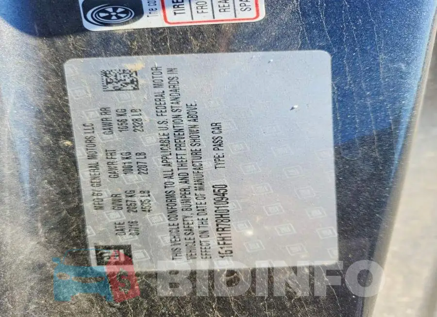 1G1FH1R78H0109450 Photo# 12