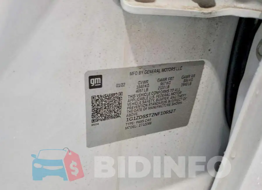 1G1ZD5ST2NF106527 Photo# 12