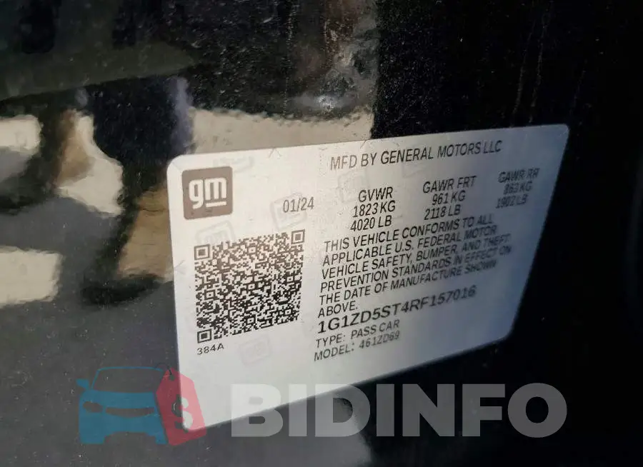 1G1ZD5ST4RF157016 Photo# 12