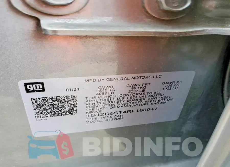1G1ZD5ST4RF168047 Photo# 13