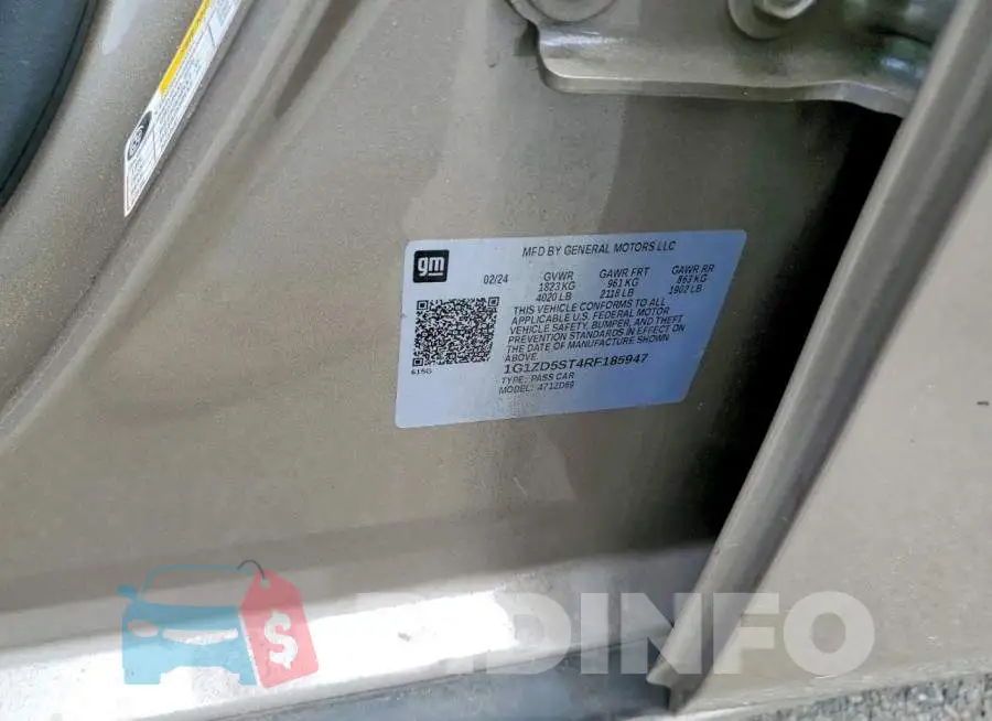 1G1ZD5ST4RF185947 Photo# 12