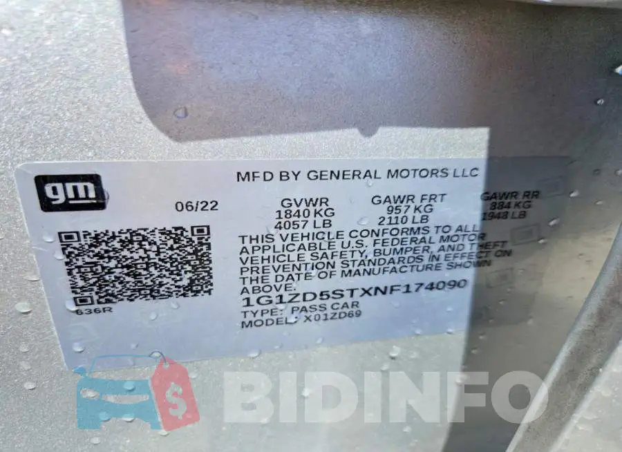 1G1ZD5STXNF174090 Photo# 13