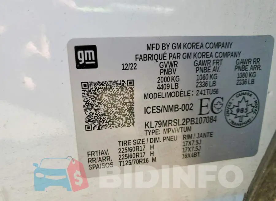 KL79MRSL2PB107084 Photo# 13