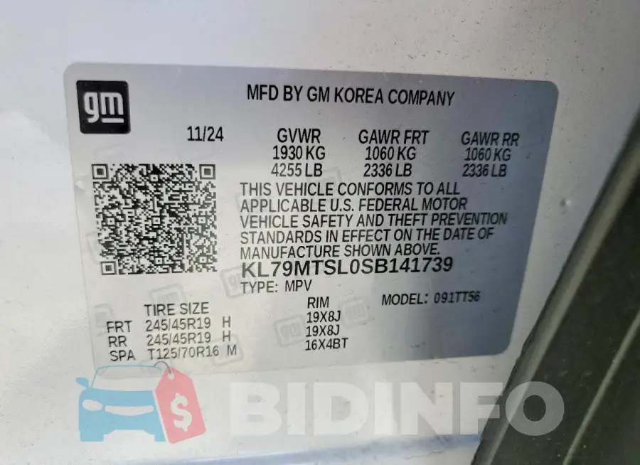 KL79MTSL0SB141739 Photo# 12