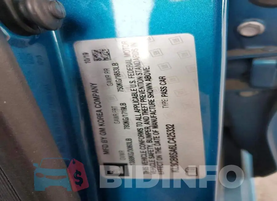 KL8CB6SA6LC425332 Photo# 12