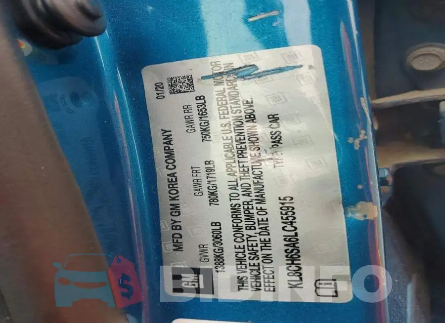KL8CH6SA6LC455915 Photo# 12