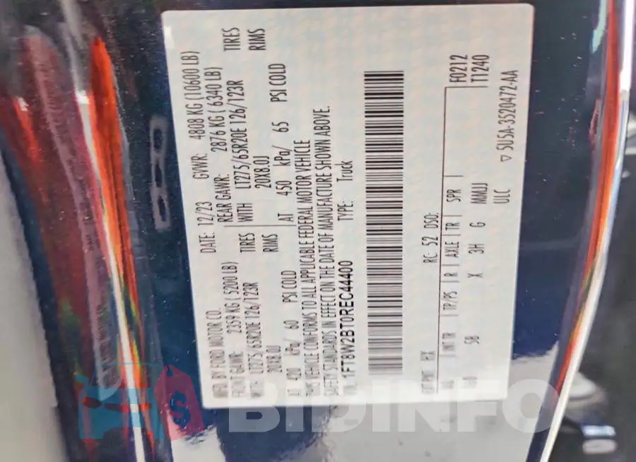 1FT8W2BT0REC44400 Photo# 12