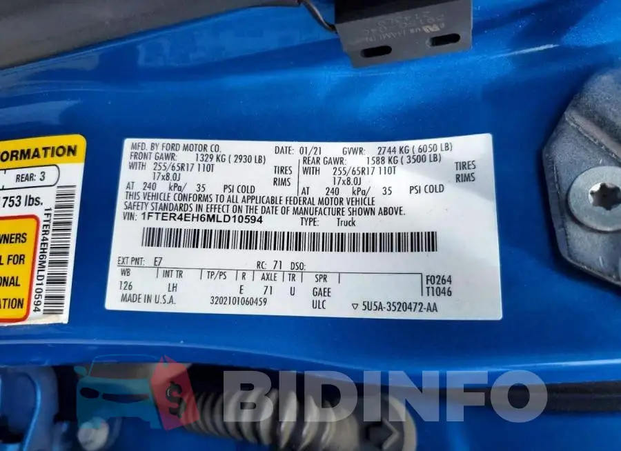 1FTER4EH6MLD10594 Photo# 13