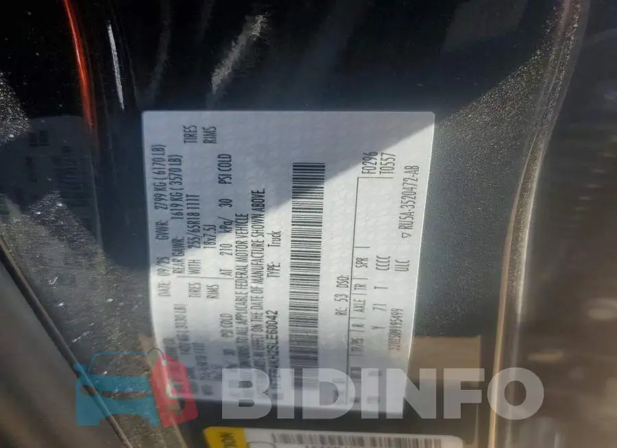 1FTER4KH2SLE60042 Photo# 12