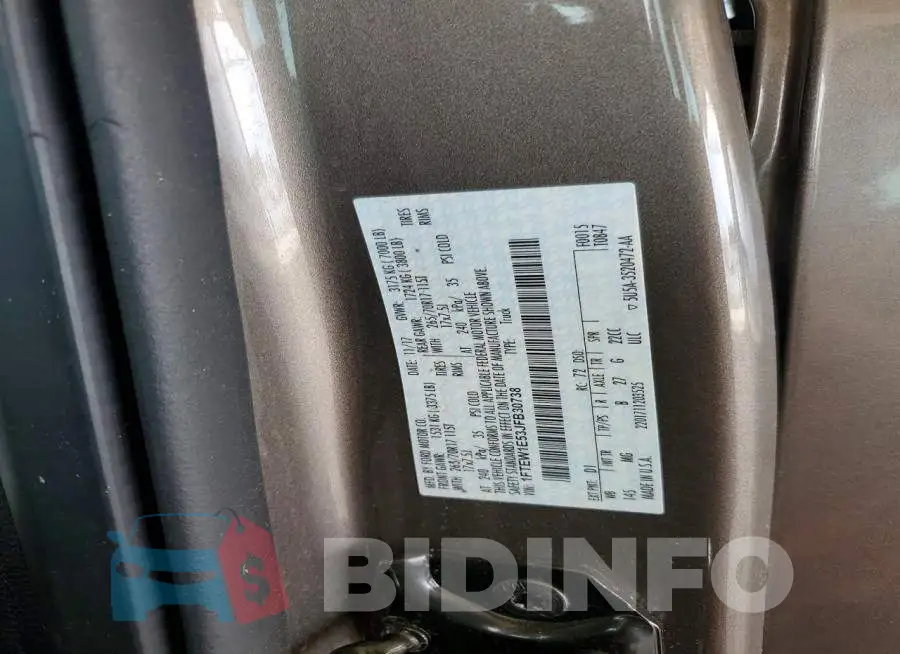 1FTEW1E53JFB30738 Photo# 12