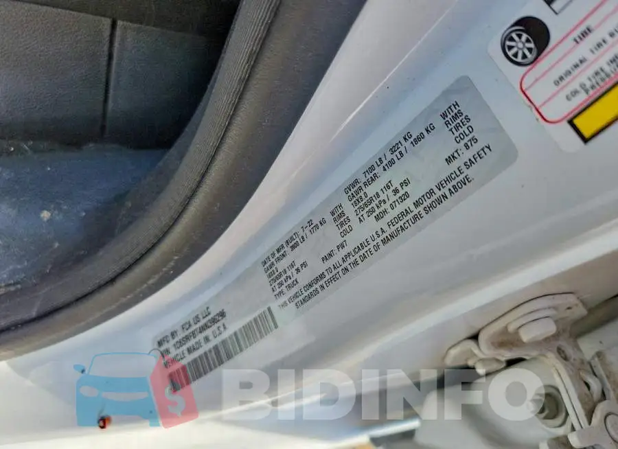 1C6SRFBT4NN396296 Photo# 12