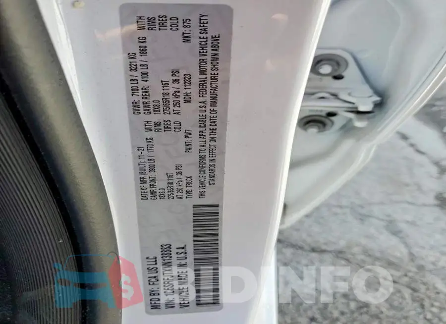 1C6SRFJTXNN138883 Photo# 12