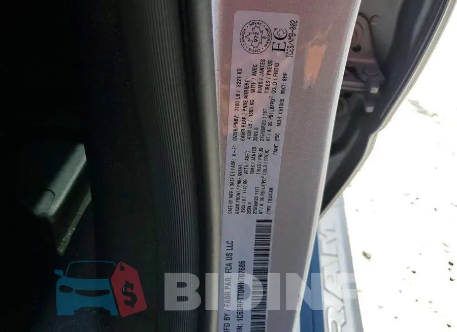 1C6SRFTT0MN707686 Photo# 12