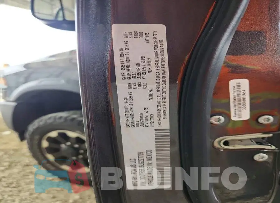 3C6TR5EJ5LG227709 Photo# 12