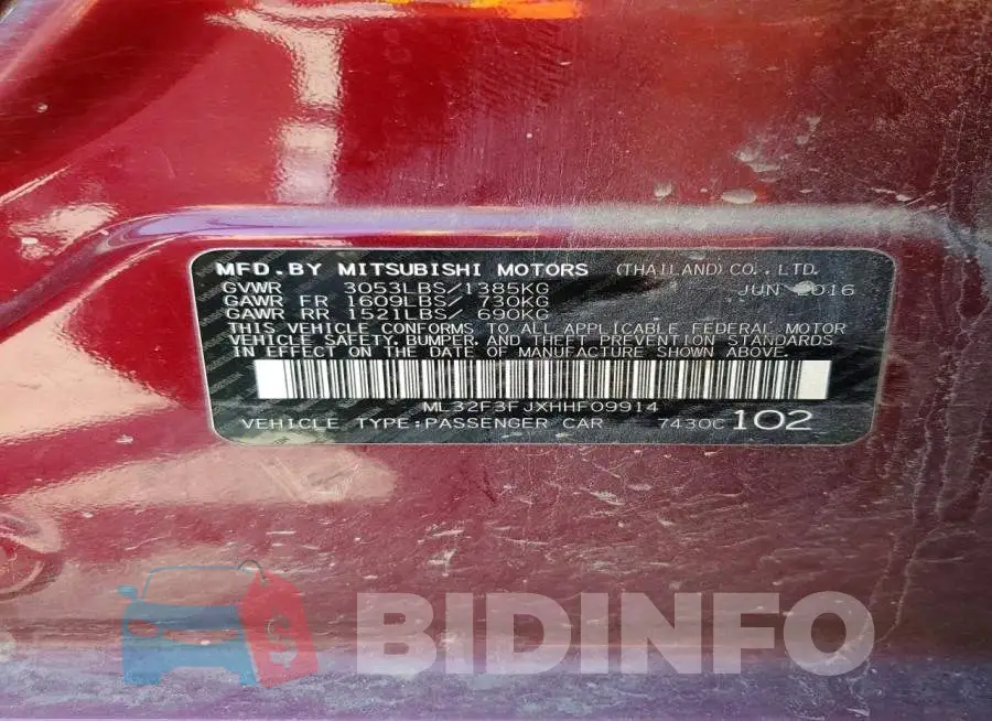 ML32F3FJXHHF09914 Photo# 12