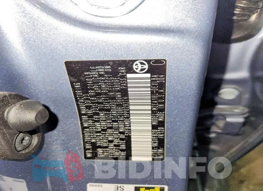 5YFB4MDE1PP029274 Photo# 12