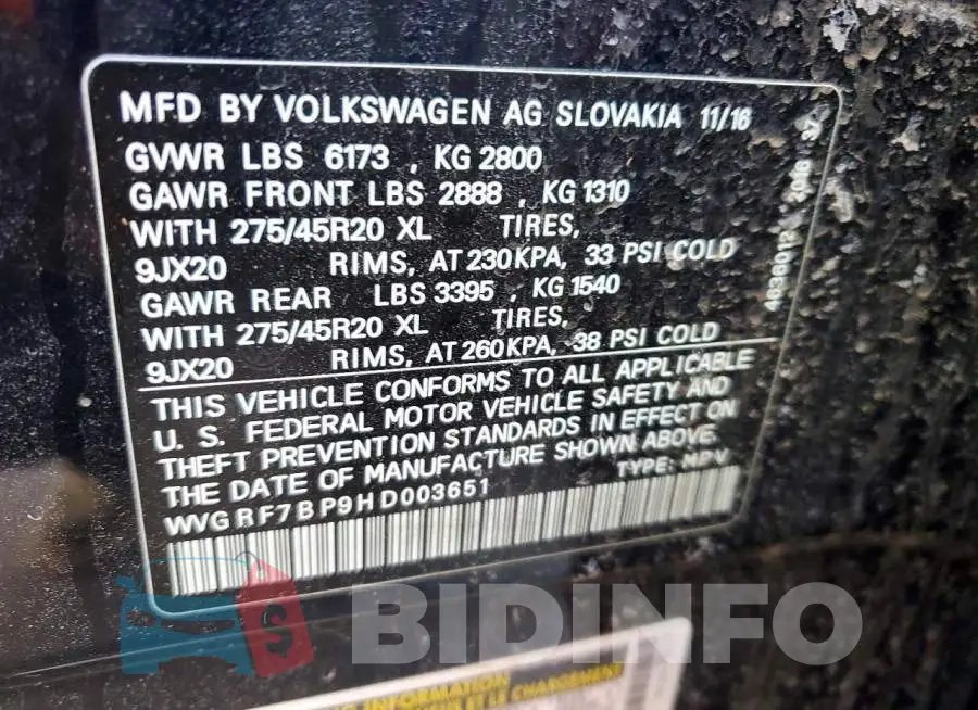 WVGRF7BP9HD003651 Photo# 12