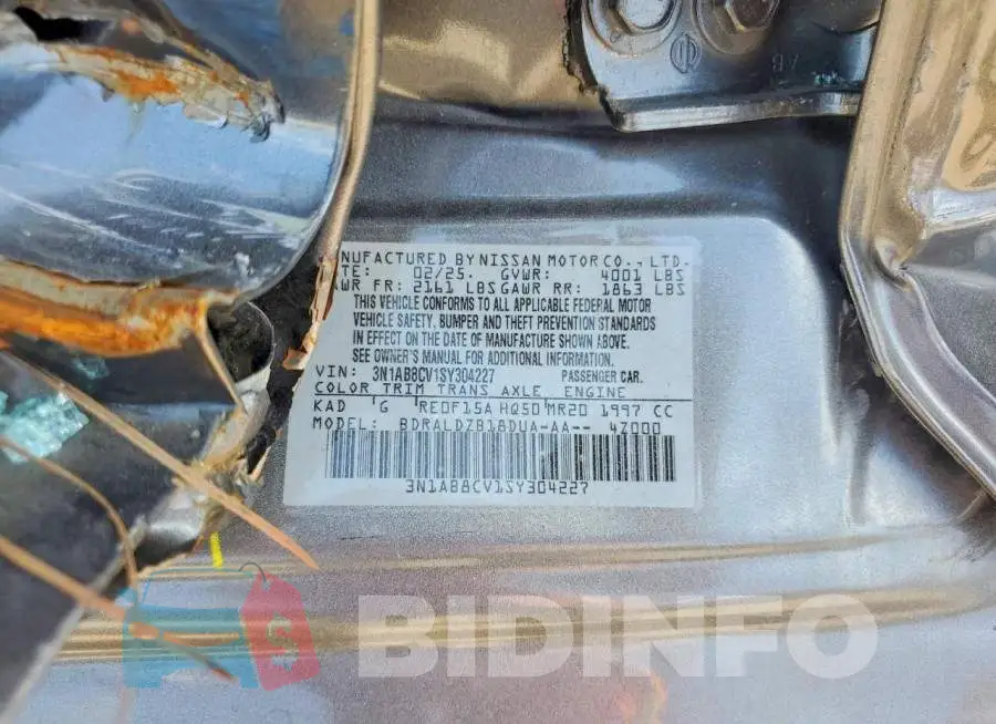 3N1AB8CV1SY304227 Photo# 12