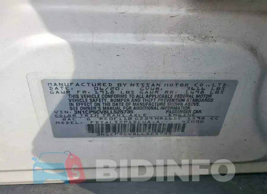 3N1CP5CV8LL525735 Photo# 12