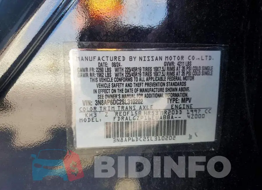 3N8AP6DC2SL310202 Photo# 13