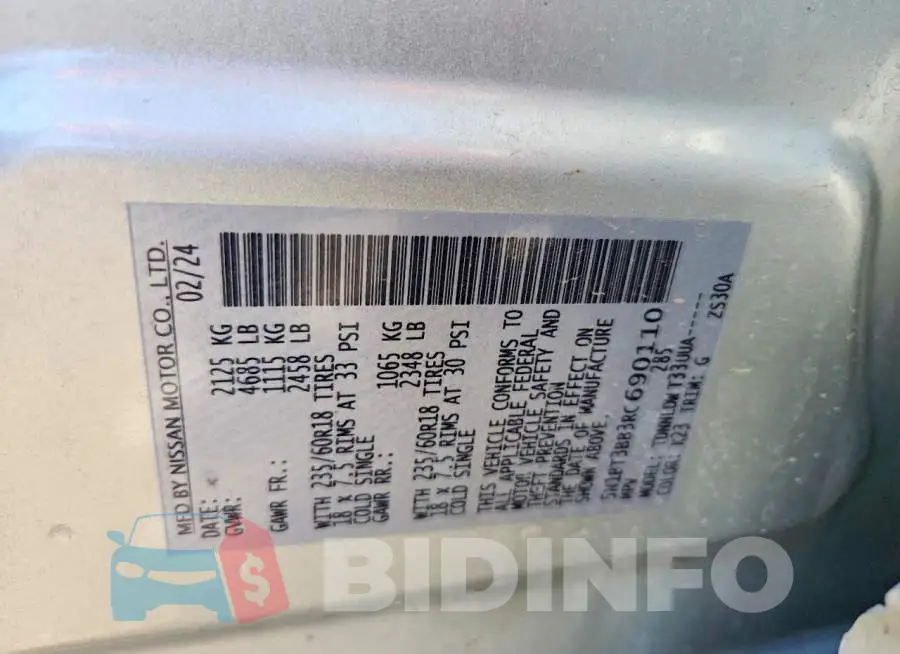 5N1BT3BB3RC690110 Photo# 14