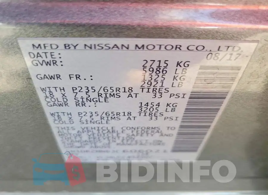 5N1DR2MN6JC606021 Photo# 13