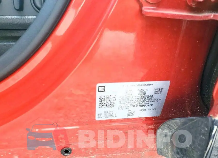 KL4AMDSL7RB090427 Photo# 14