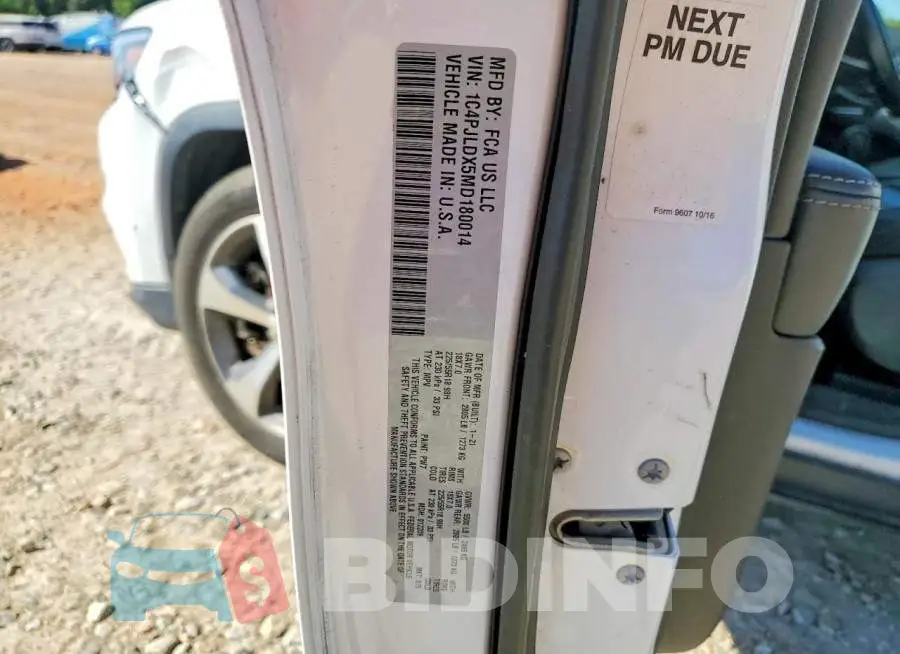 1C4PJLDX5MD180014 Photo# 13