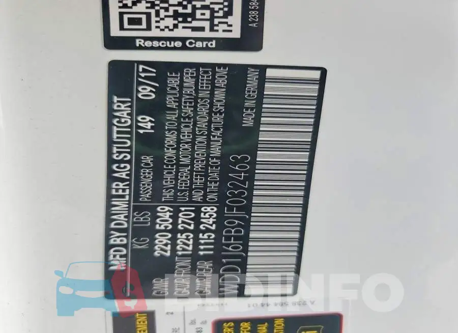 WDD1J6FB9JF032463 Photo# 13