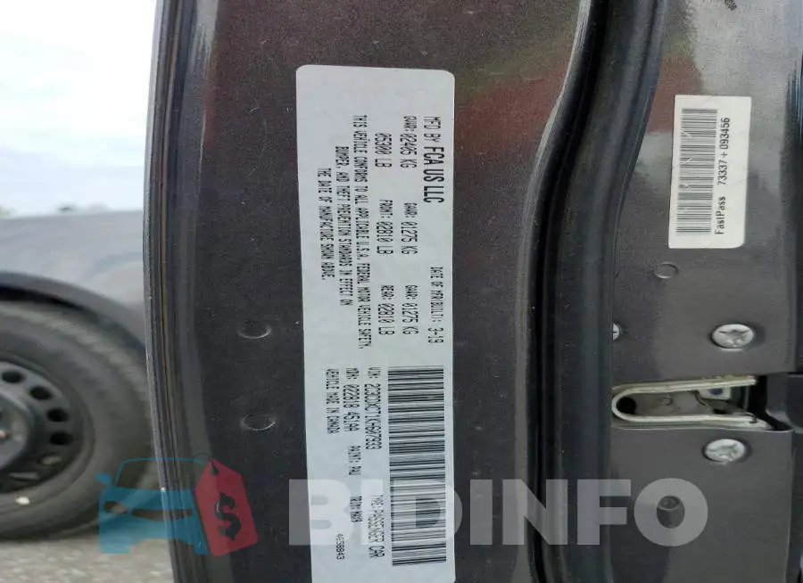 2C3CDXCT1KH607933 Photo# 12