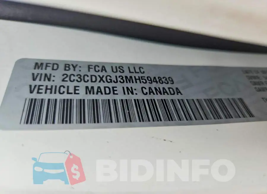 2C3CDXGJ3MH594839 Photo# 12