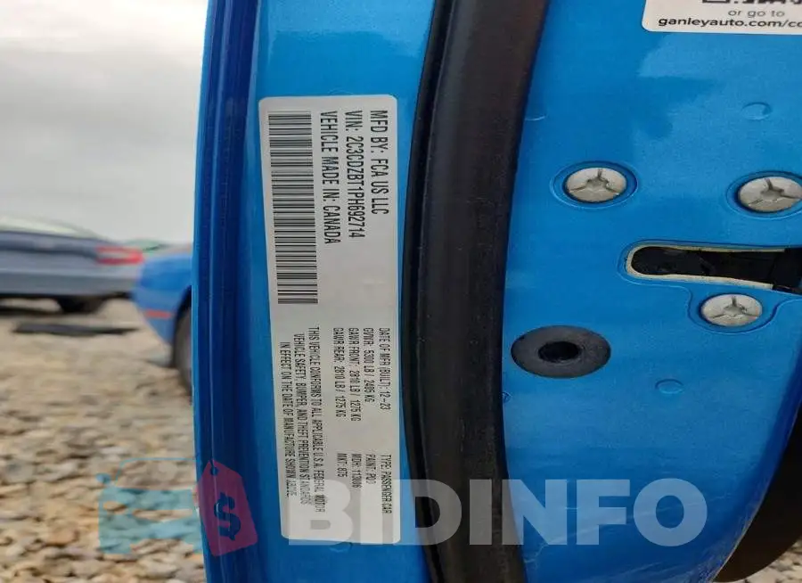2C3CDZBT1PH692714 Photo# 12