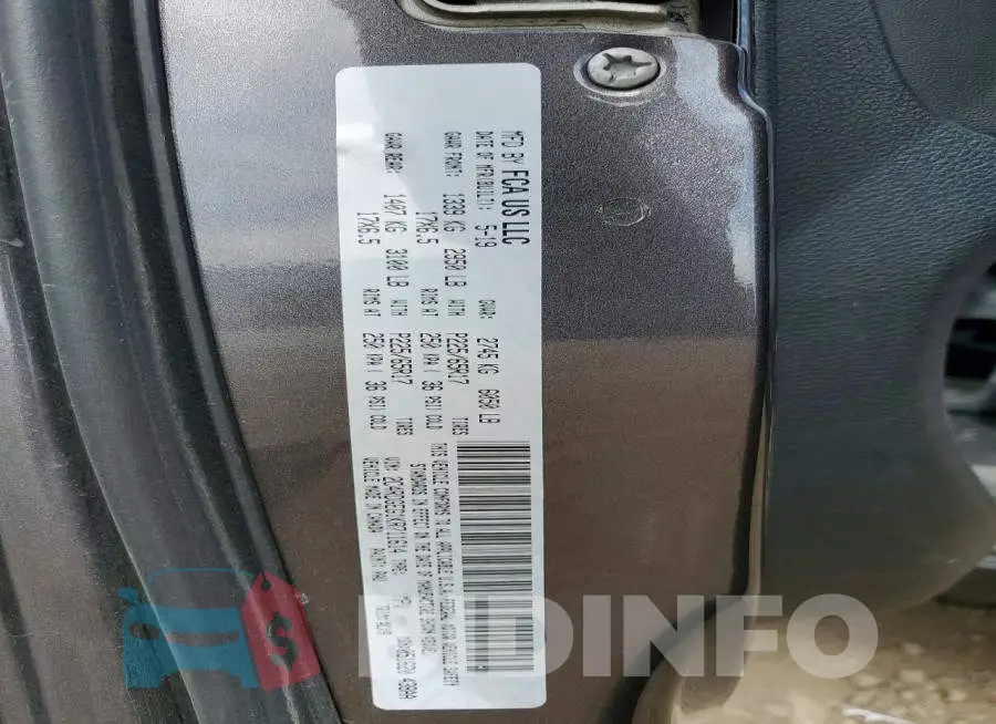 2C4RDGEG1KR711614 Photo# 14