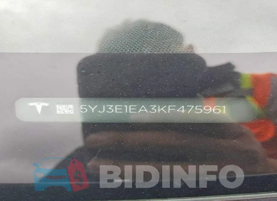 5YJ3E1EA3KF475961 Photo# 12