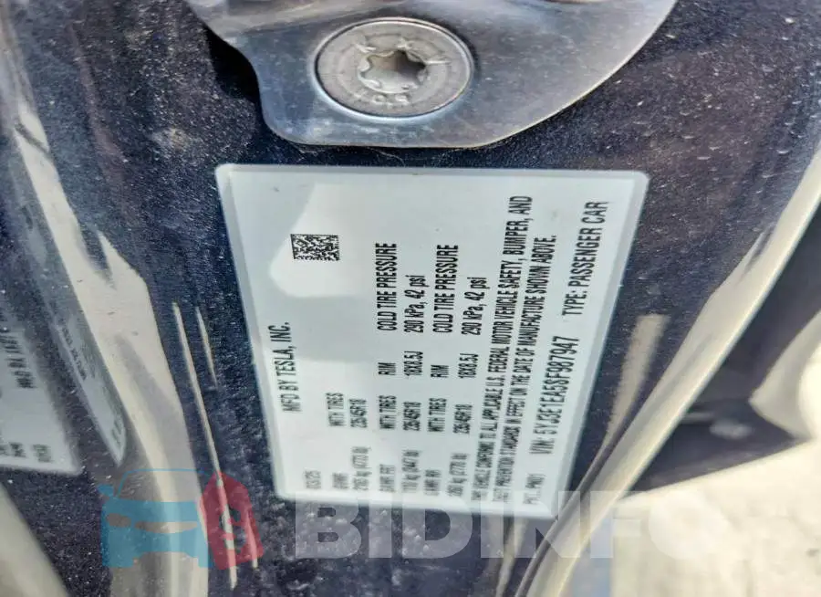 5YJ3E1EA5SF987947 Photo# 13