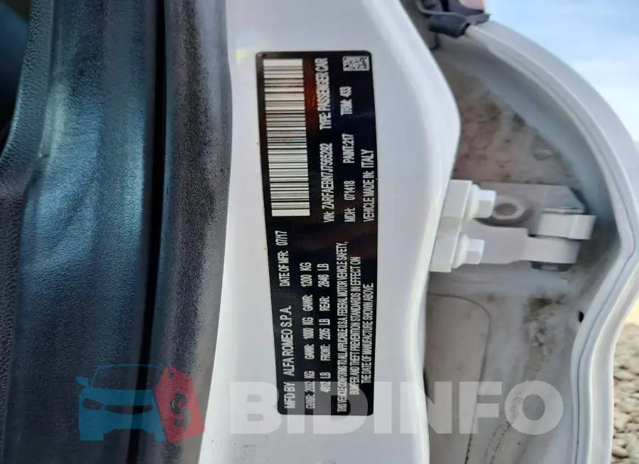 ZARFAEBN7J7565292 Photo# 12