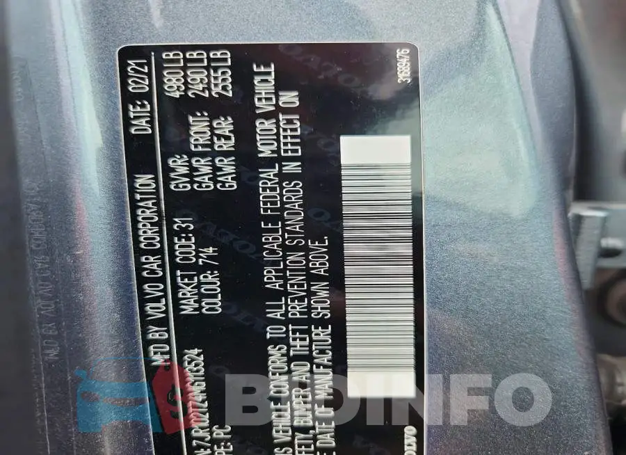 7JR102TZ4MG113524 Photo# 12