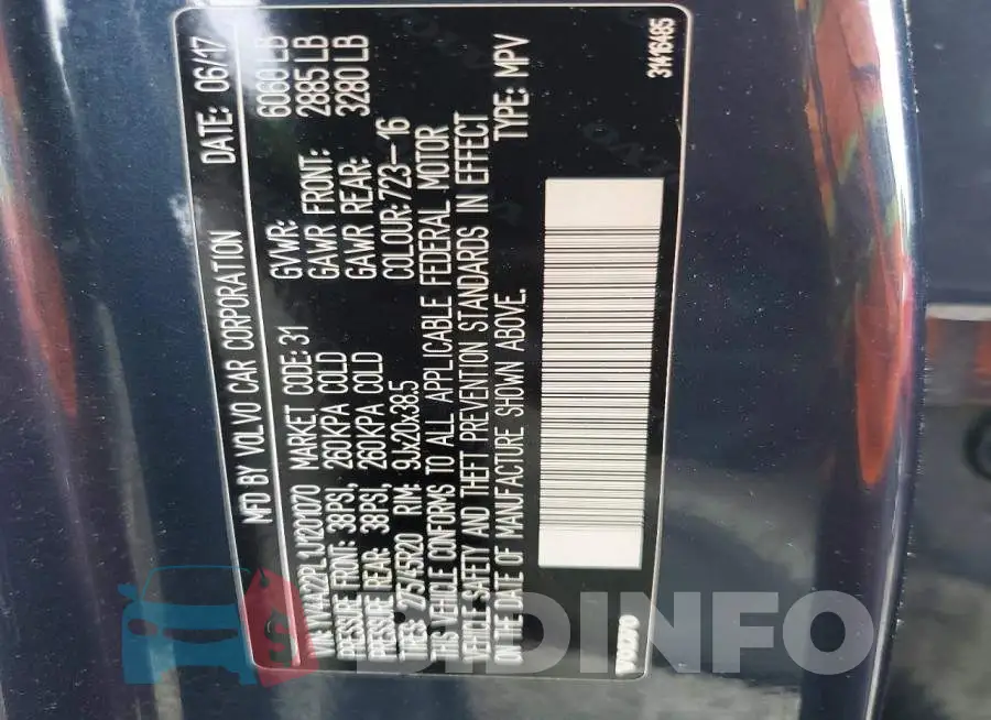 YV4A22PL1J1201070 Photo# 13