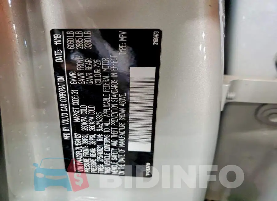 YV4A22PL7L1584127 Photo# 14