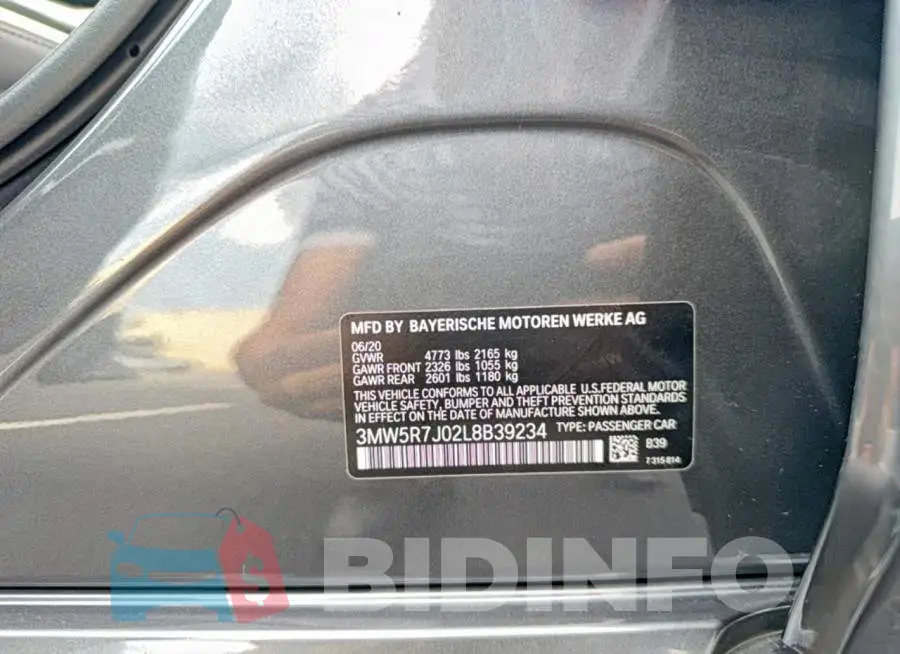 3MW5R7J02L8B39234 Photo# 10