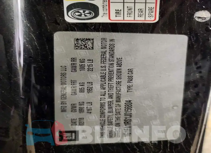 1G1FA1RS1J0156804 Photo# 12
