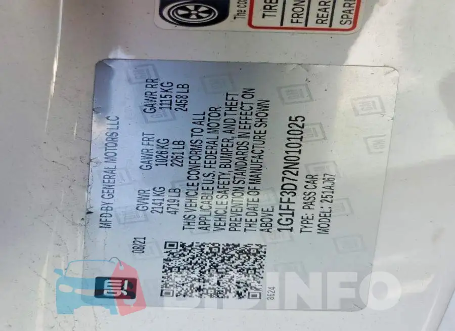 1G1FF3D72N0101025 Photo# 12