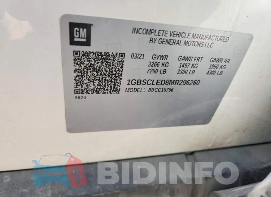 1GBSCLED8MR296260 Photo# 14