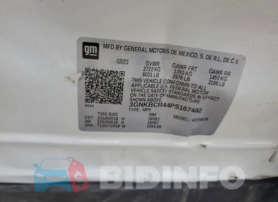 3GNKBCR44PS167482 Photo# 14