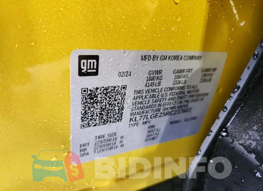 KL77LGE25RC237603 Photo# 13