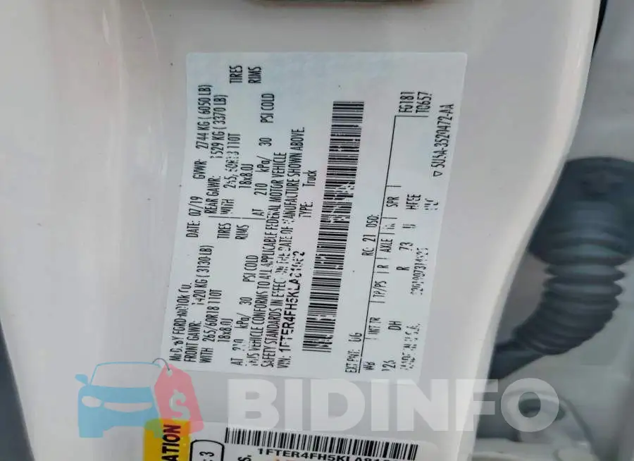 1FTER4FH5KLA81062 Photo# 12