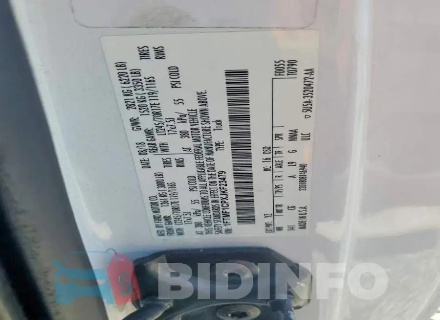 1FTMF1CPXJKF23479 Photo# 12